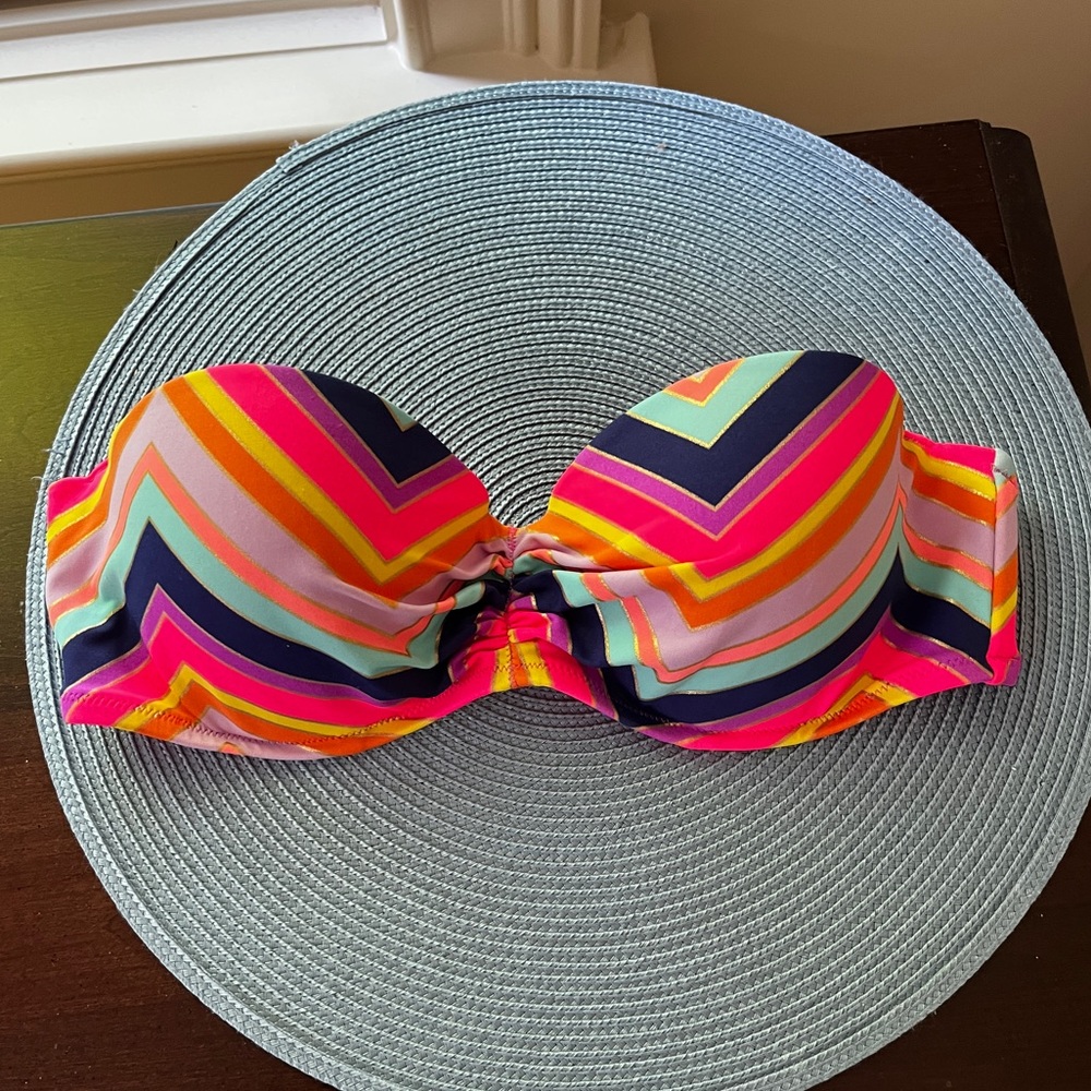 Victoria Secret Stripe Bikini Top